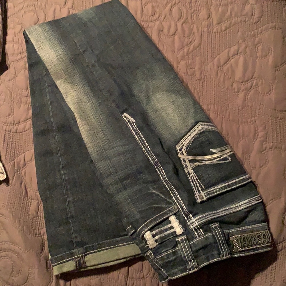 Western Rock and Roll Riding Jeans Size 24 by 36